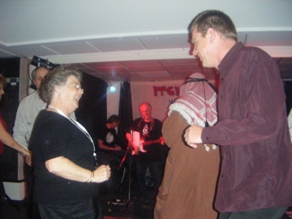 Brian Corne and Rita at the dance